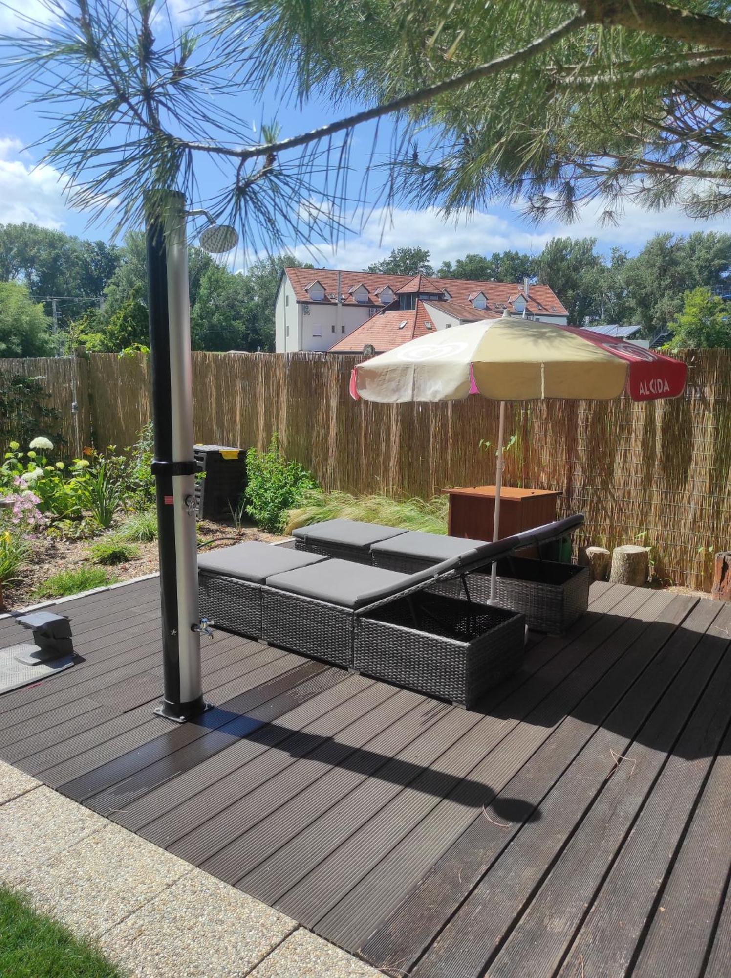 Golya Vendeghaz Appartement Tiszaug Buitenkant foto